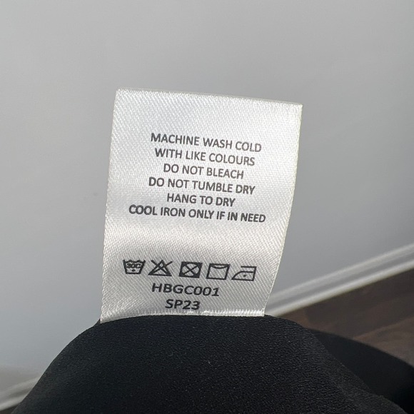 QUINCE Black Chiffon Pleated Midi Skirt Size XS - Picture 10 of 12